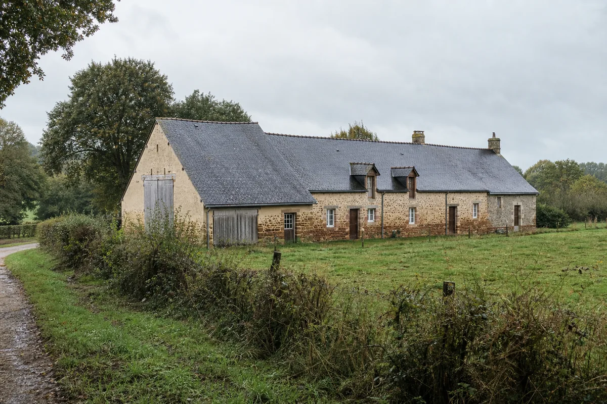 Couvreur à Bernay-en-Champagne (72) : toits de fermes et longères